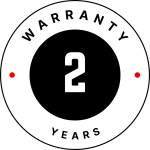 2 years warranty OOME 2-year warranty logo, symbolizing product quality assurance and long-term reliability for power strips and electronic accessories.